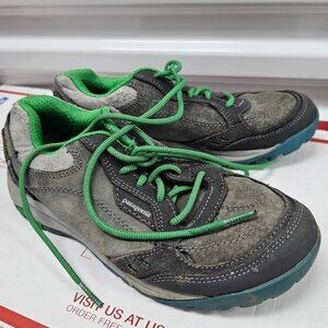 Patagonia Womens Shoes Sneakers Performance Grey Green Laces T81078 1178250 6 37